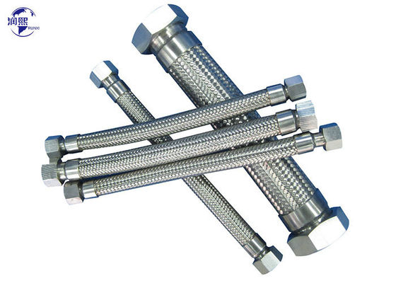 quality Lightweight Corrugated Stainless Steel Flexible Hose High Pressure Wire Braided Flexible Hose factory